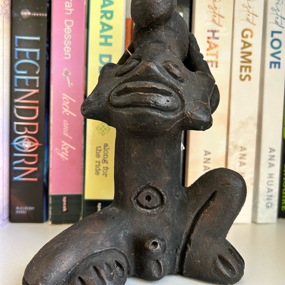 Abstract Black Sculpture